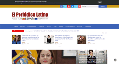 Desktop Screenshot of elperiodicolatino.com